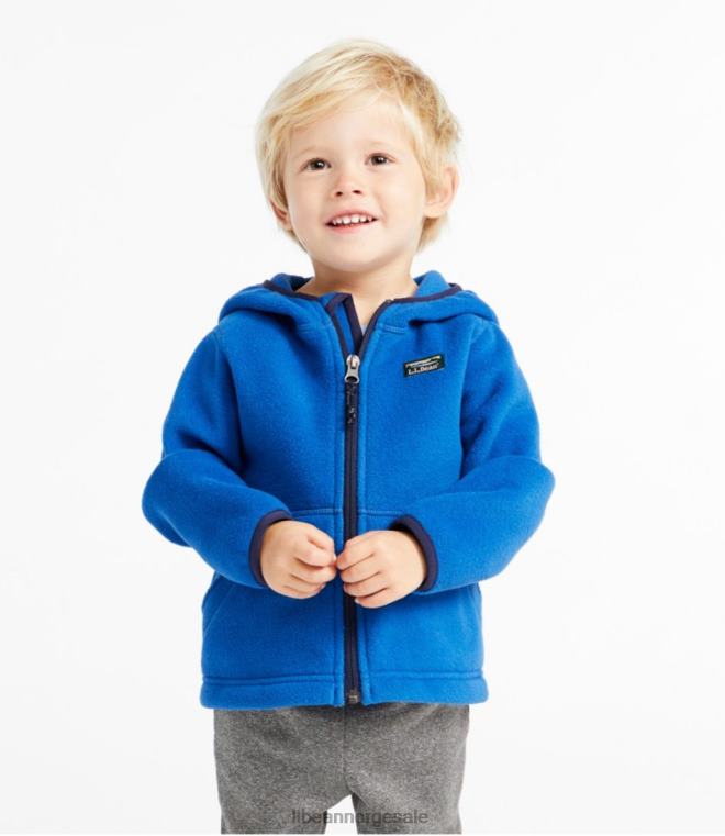 barn spedbarns- og fjellklassisk fleece 24VDH3413 L.L.Bean yttertøy dyp safir