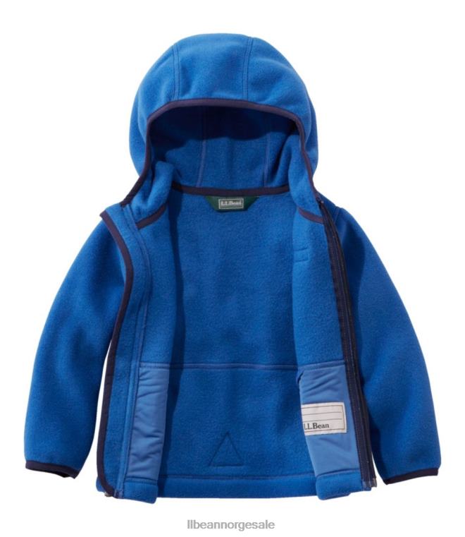 barn spedbarns- og fjellklassisk fleece 24VDH545 L.L.Bean yttertøy nautisk marine