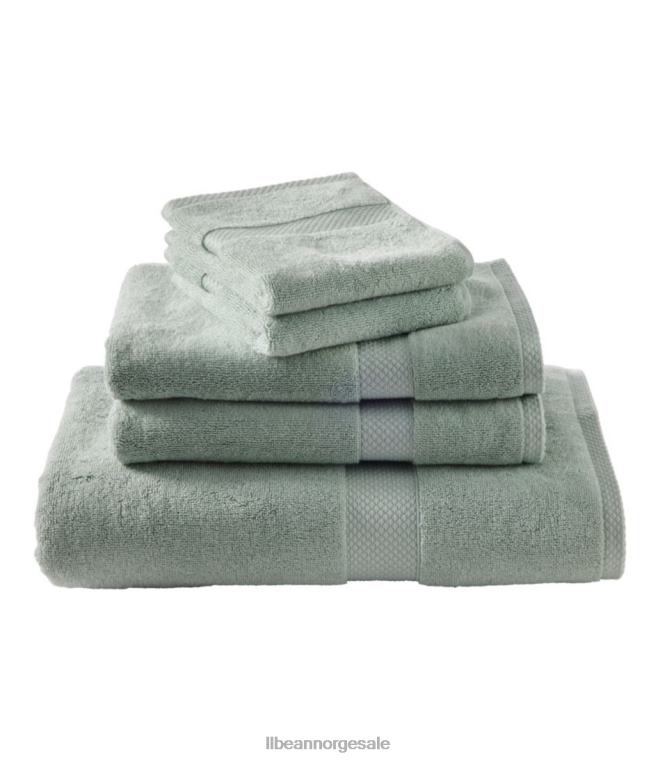 unisex førsteklasses bomullshåndklær 24VDH4340 L.L.Bean bad sjøsalvie