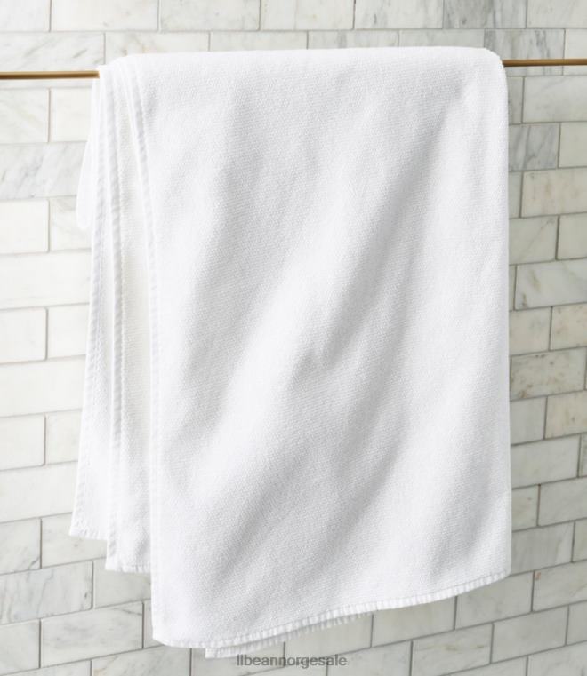 unisex håndklesett i økologisk teksturert bomull 24VDH4394 L.L.Bean bad feltspat