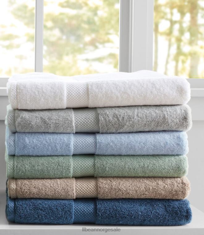 unisex premium bomullshåndklesett 24VDH5563 L.L.Bean bad sandbanke