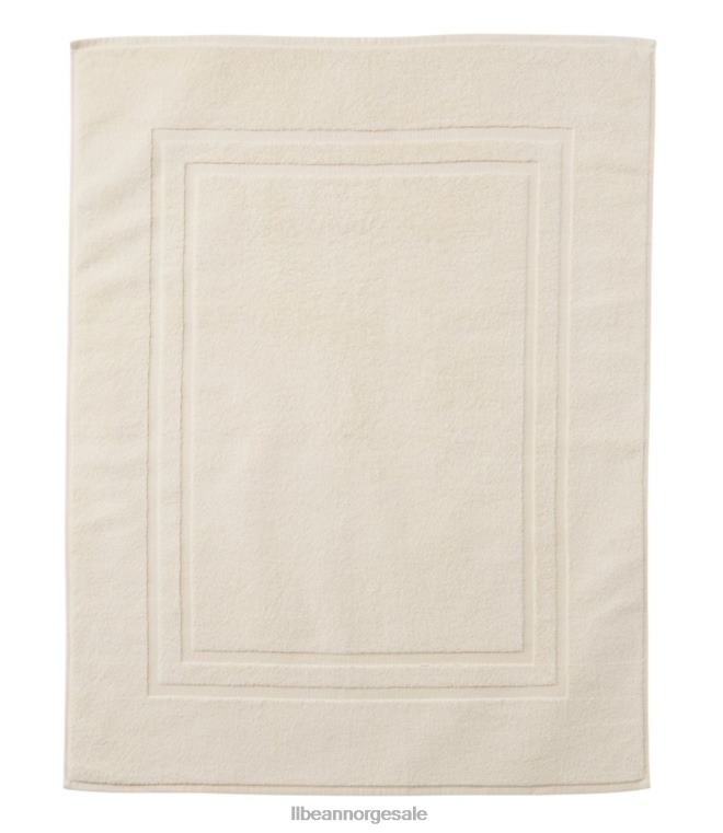 unisex badematte i økologisk bomullshåndkle 24VDH7132 L.L.Bean bad krem