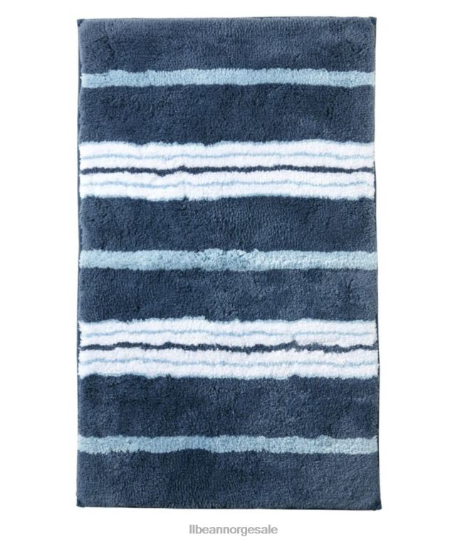 unisex premium bomullsbadematte multistripe 24VDH4437 L.L.Bean bad skifer