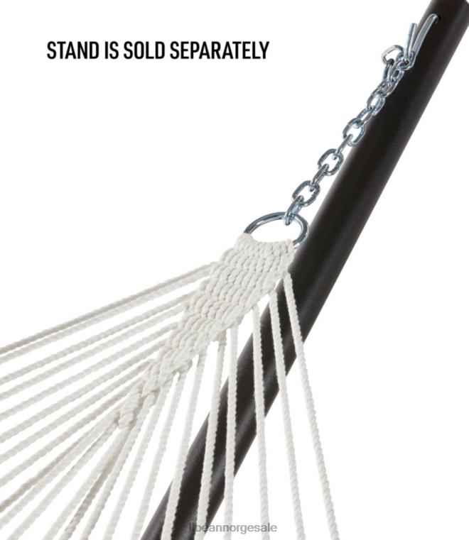 unisex vattert sunbrella hengekøye stripe 24VDH2917 L.L.Bean bakgård og uteplass grå/sand multi