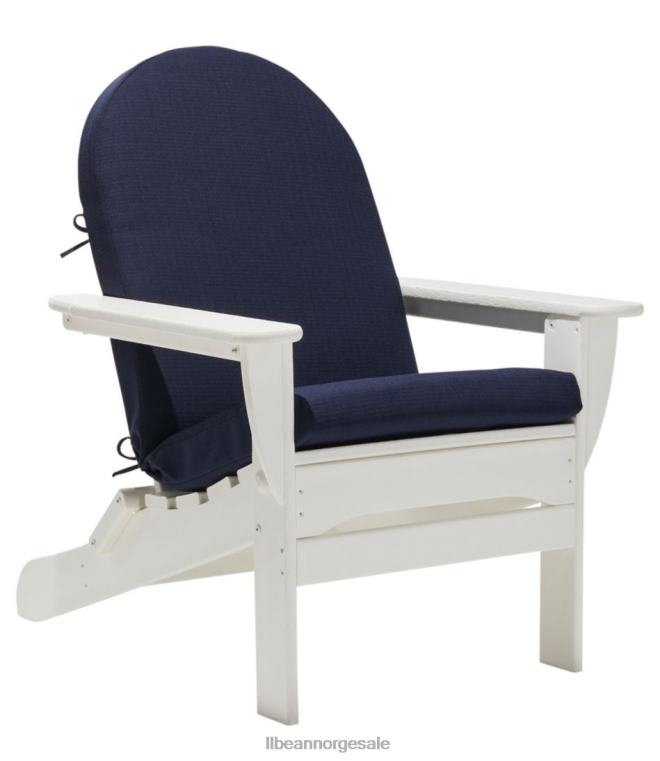 unisex adirondack stol sete og rygg teksturert pute 24VDH2651 L.L.Bean bakgård og uteplass marinen