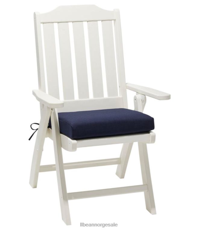 unisex all vær sammenleggbar/armløs stol teksturert pute 24VDH2744 L.L.Bean bakgård og uteplass marinen