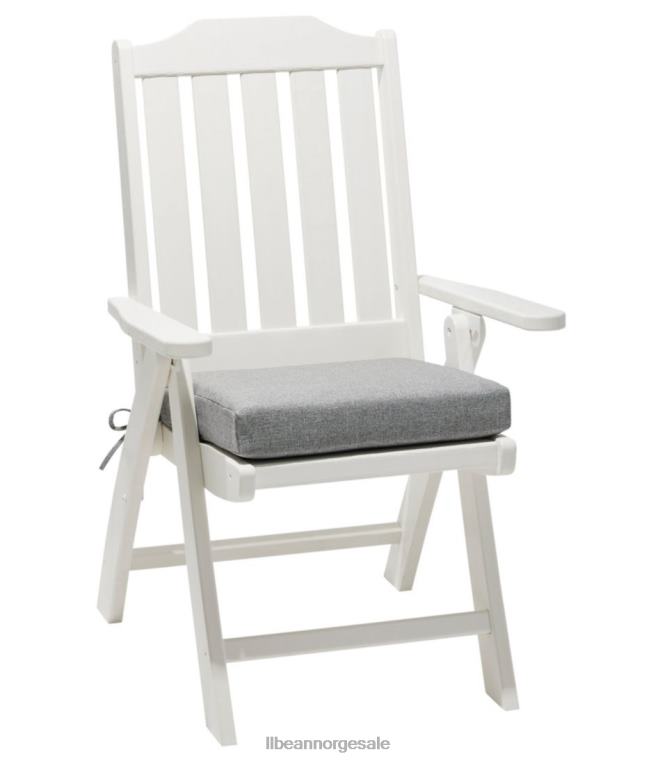 unisex all vær sammenleggbar/armløs stol teksturert pute 24VDH4509 L.L.Bean bakgård og uteplass grå