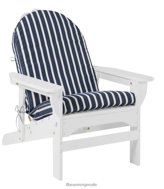 unisex casco bay adirondack stol sete og ryggpute stripe 24VDH5567 L.L.Bean bakgård og uteplass marine/naturlig