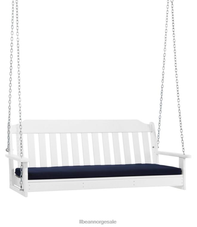 unisex allværs 60'' verandasving teksturert pute 24VDH2772 L.L.Bean bakgård og uteplass marinen