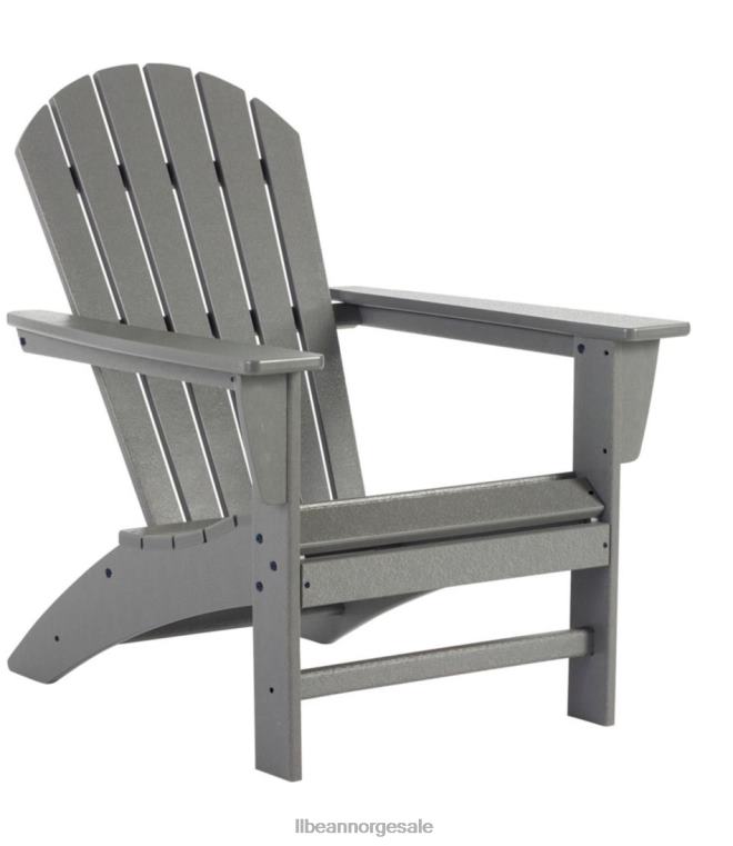 unisex allværs foss adirondack stol 24VDH7253 L.L.Bean bakgård og uteplass skifergrå