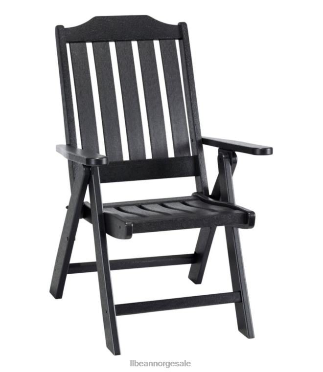 unisex allværs sammenleggbar stol 24VDH4439 L.L.Bean bakgård og uteplass svart