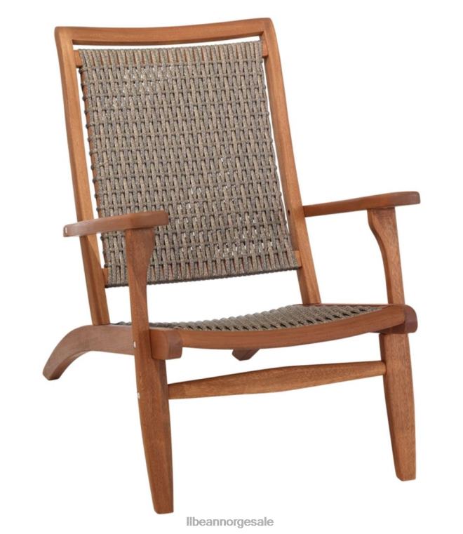 unisex eukalyptusstol i kurv 24VDH2795 L.L.Bean bakgård og uteplass naturlig