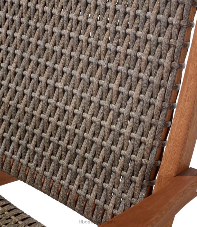 unisex eukalyptusstol i kurv 24VDH2795 L.L.Bean bakgård og uteplass naturlig