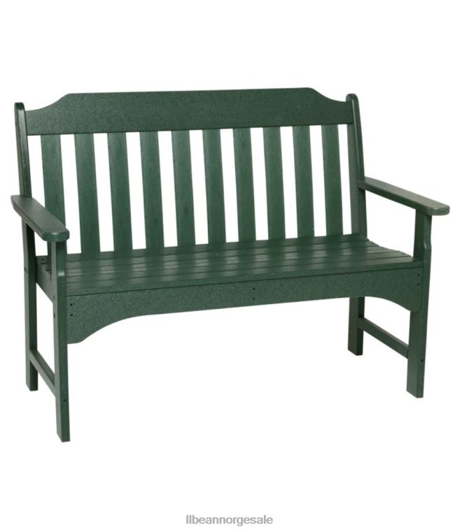 unisex hagebenk for all slags vær 24VDH2644 L.L.Bean bakgård og uteplass grønn