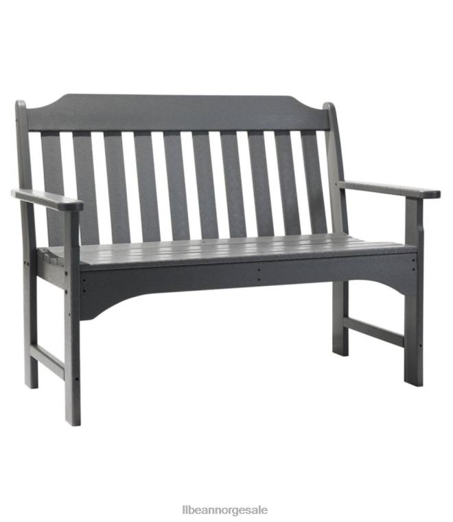 unisex hagebenk for all slags vær 24VDH5596 L.L.Bean bakgård og uteplass skifergrå