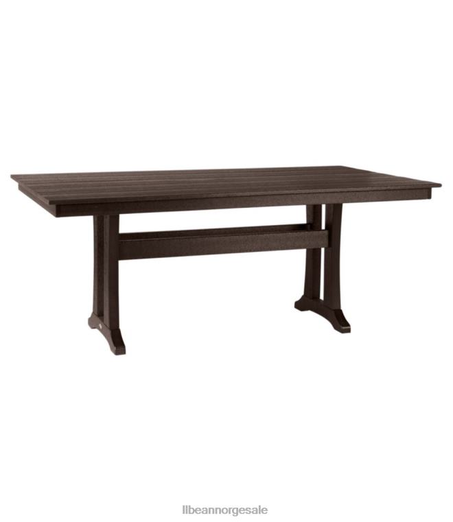 unisex allværs gårdsbord 24VDH5597 L.L.Bean bakgård og uteplass mahogni