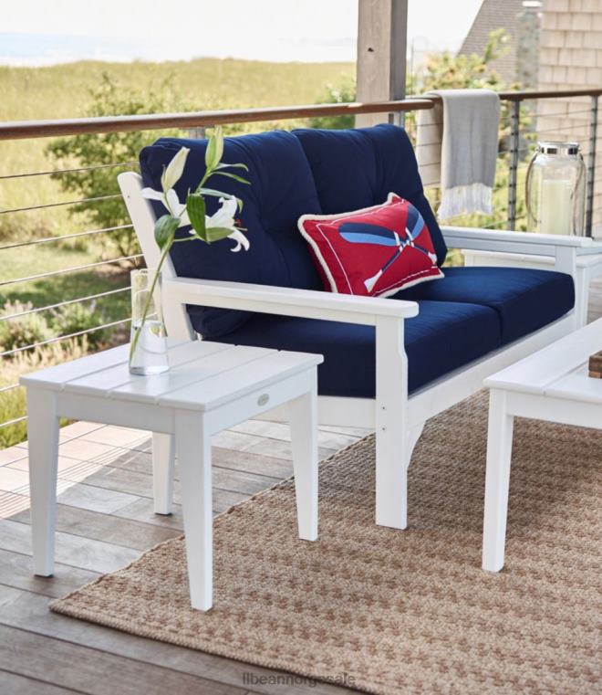 unisex allværs terrassesidebord 24VDH2716 L.L.Bean hjem varer hvit