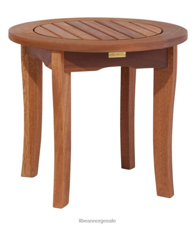 unisex eukalyptus rundt sidebord 24VDH2695 L.L.Bean bakgård og uteplass naturlig