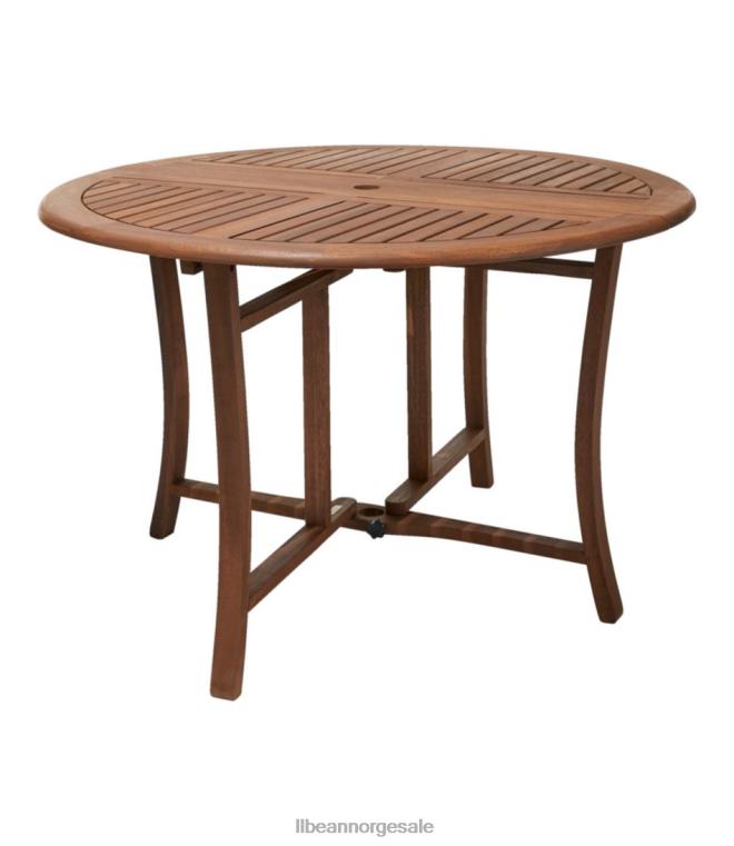 unisex eukalyptus sammenleggbar bord 24VDH2808 L.L.Bean bakgård og uteplass naturlig