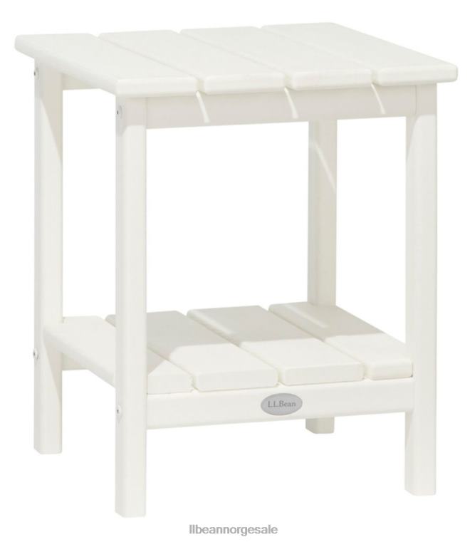 unisex firkantet sidebord for all slags vær 24VDH7258 L.L.Bean bakgård og uteplass hvit