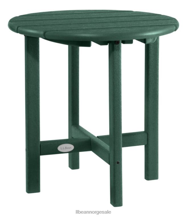 unisex rundt sidebord for all slags vær 24VDH5552 L.L.Bean bakgård og uteplass grønn