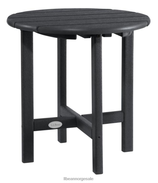 unisex rundt sidebord for all slags vær 24VDH6317 L.L.Bean bakgård og uteplass svart