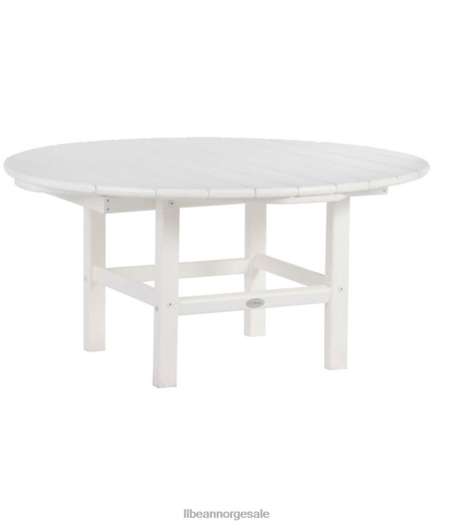 unisex samtalebord for all slags vær 24VDH4513 L.L.Bean bakgård og uteplass hvit