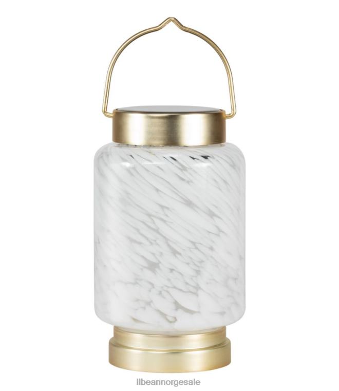 unisex båtfolk solar lanterne sylinder 24VDH2778 L.L.Bean bakgård og uteplass hvit