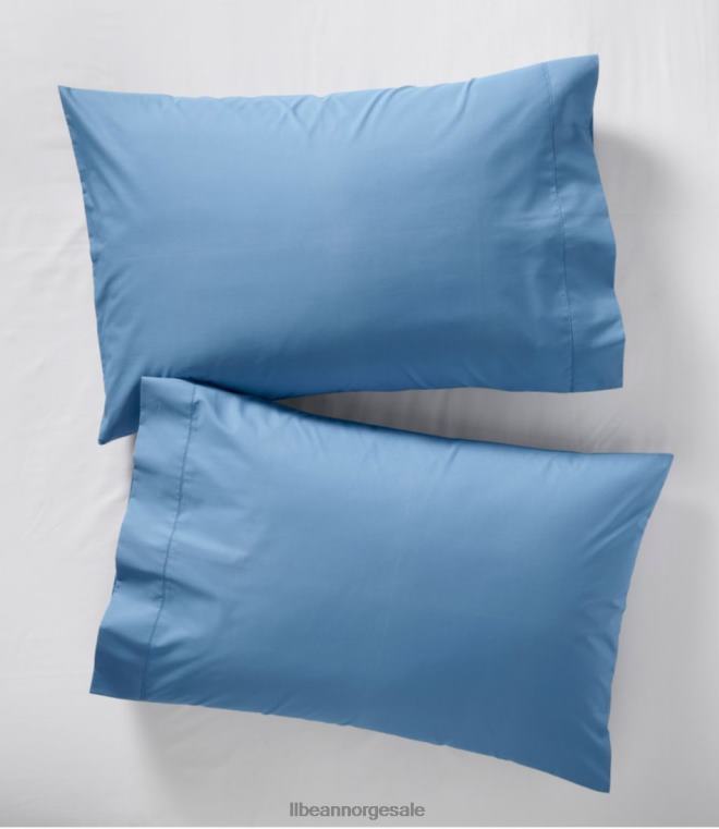 unisex 280-tråds percale lakensett i pima bomull 24VDH2454 L.L.Bean bedding pastell mynte