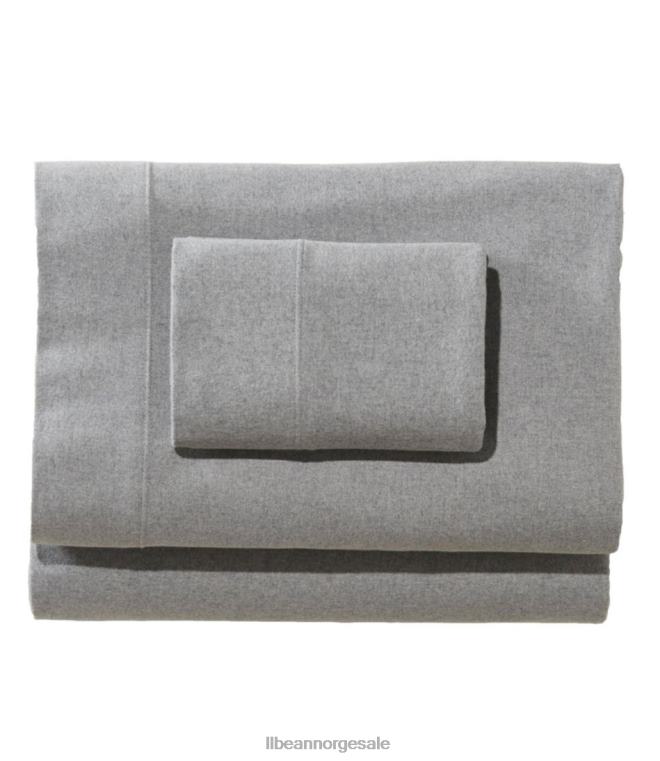 unisex arv gems flanell ark samling lyng 24VDH2784 L.L.Bean bedding gråmelert