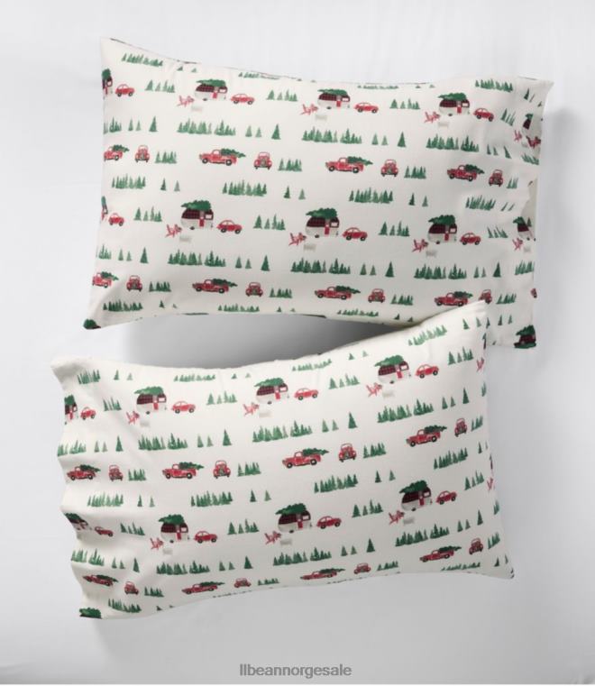 unisex ferieflanellarksett 24VDH2540 L.L.Bean bedding sjøsalt