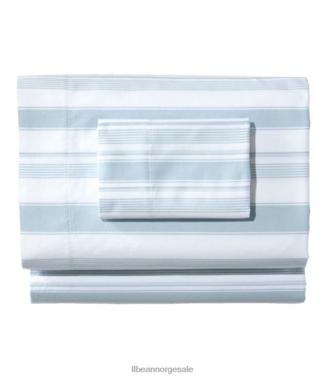 unisex plagg vasket sateng ark samling stripe 24VDH2759 L.L.Bean bedding havet blå