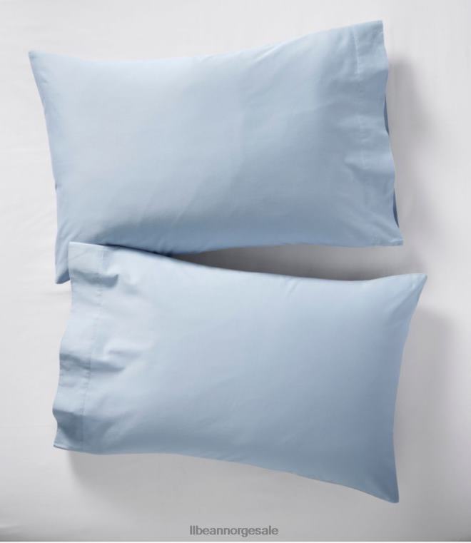 unisex plaggvasket satengarksamling 24VDH4472 L.L.Bean bedding hvit