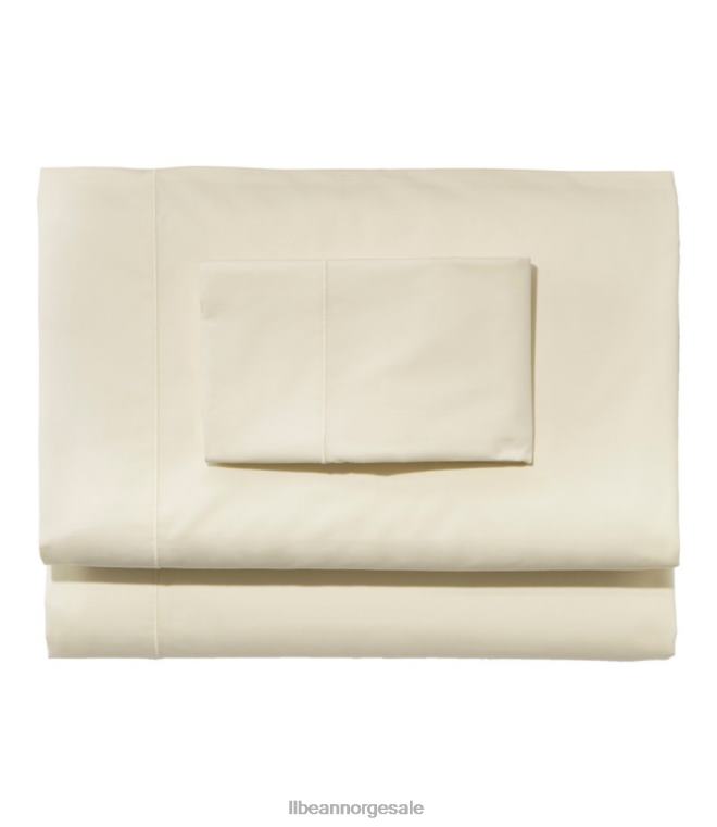 unisex premium egyptisk percale arksamling 24VDH6266 L.L.Bean bedding krem