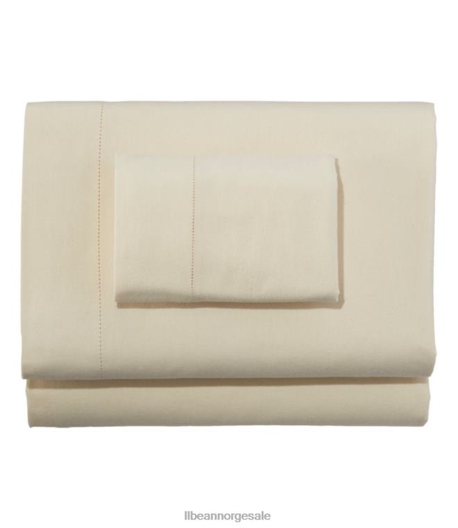 unisex premium supima flanellarksamling 24VDH2501 L.L.Bean bedding naturlig