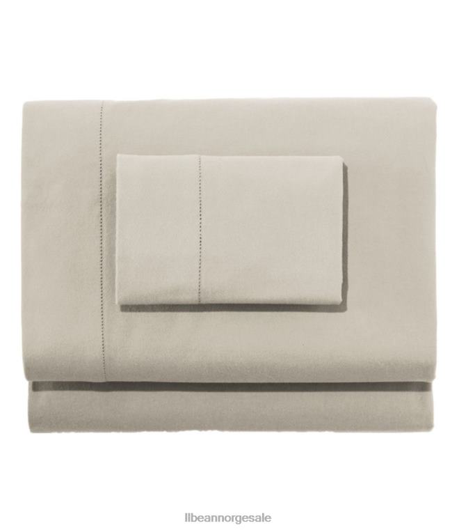 unisex premium supima flanellarksamling 24VDH4353 L.L.Bean bedding sandbanke