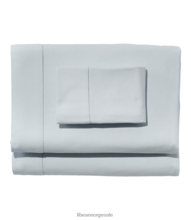 unisex premium supima flanellarksamling 24VDH7256 L.L.Bean bedding lyseblå