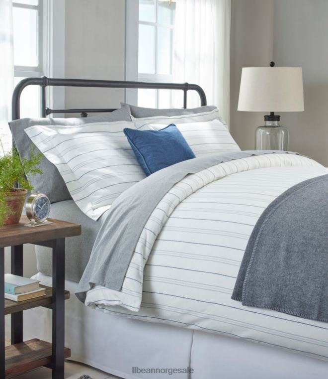 unisex samling av økologiske flanellark 24VDH6368 L.L.Bean bedding skall khaki