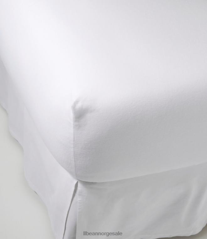 unisex ultramykt komfortflanellark montert 24VDH4364 L.L.Bean bedding mariner blå