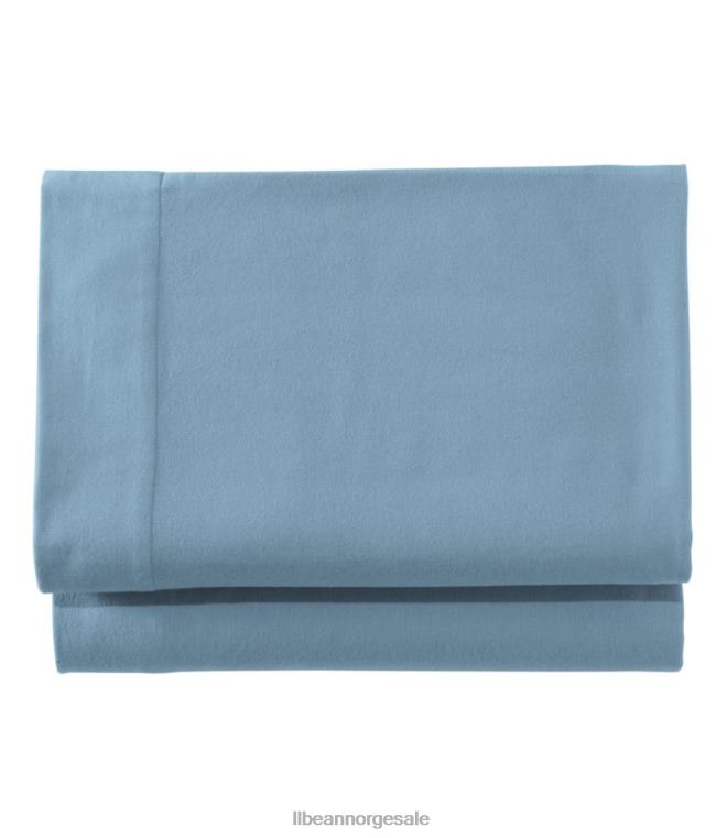 unisex ultramykt komfortflanellark montert 24VDH5533 L.L.Bean bedding bukt blå