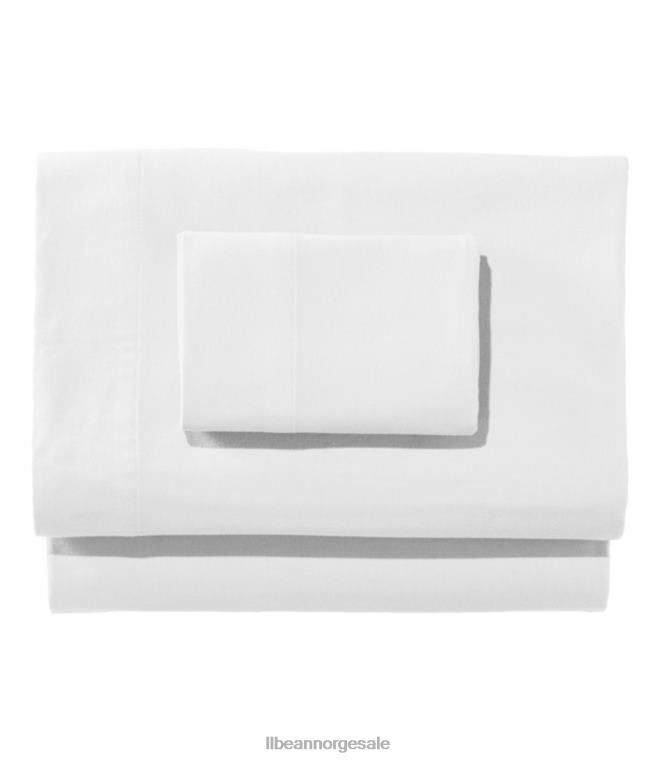 unisex ultramykt komfortflanellarksett 24VDH6789 L.L.Bean bedding hvit
