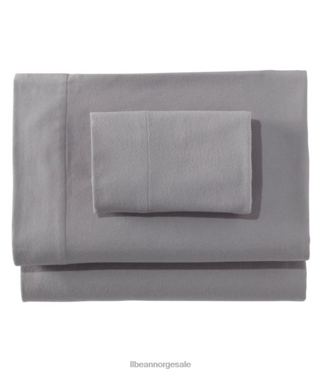 unisex ultramykt komfortflanellarksett 24VDH7246 L.L.Bean bedding frostgrå