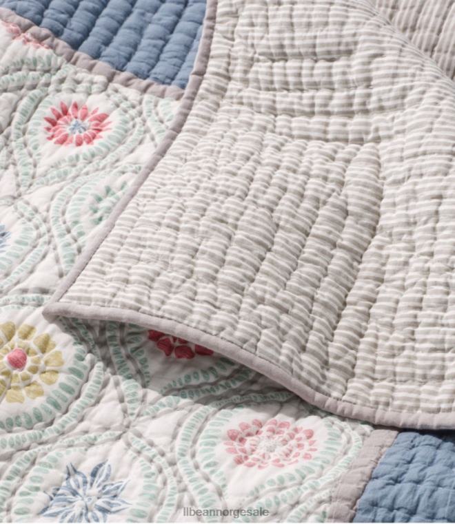 unisex botanisk border quilt samling 24VDH2472 L.L.Bean bedding multi