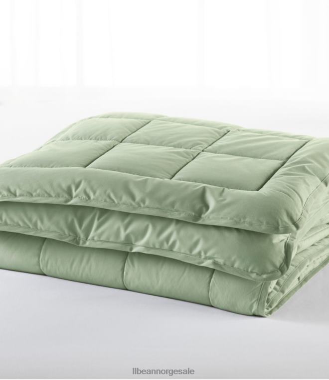 unisex ultramyk bomullsdyne 24VDH2458 L.L.Bean bedding mineralgrønn