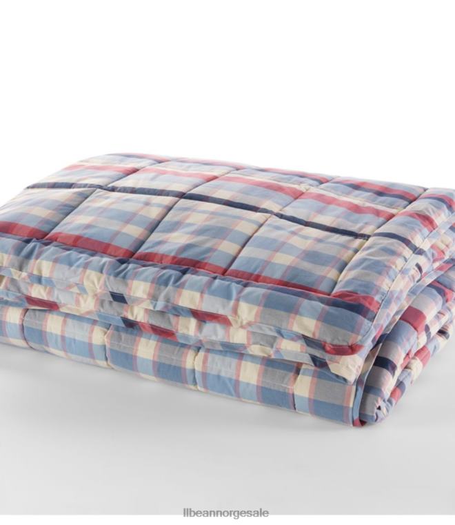 unisex ultramyk bomullsdyne pledd 24VDH4560 L.L.Bean bedding mineralrød