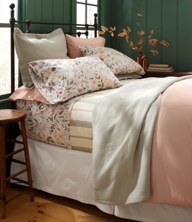 unisex 280-tråds trekksamling i pima bomull percale 24VDH4347 L.L.Bean bedding sollys