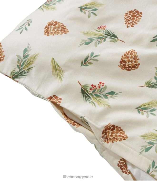 unisex flanell dekselsamling 24VDH2555 L.L.Bean bedding eviggrønne
