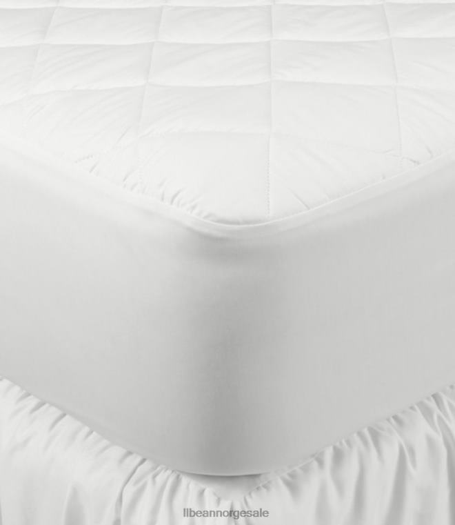 unisex vattert vanntett overmadrass 24VDH2918 L.L.Bean bedding hvit