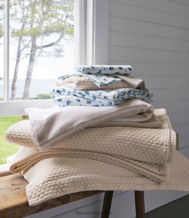 unisex organisk honeycomb matelass humbug 24VDH5574 L.L.Bean bedding sjøfuru