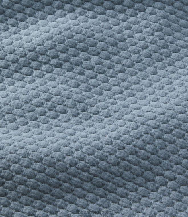 unisex organisk honeycomb matelass humbug 24VDH6336 L.L.Bean bedding bukt blå